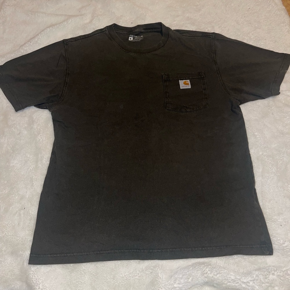 Carhartt Men's Dark Gray Short Sleeve Tee